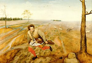 De slechte herder door Jan the Elder Brueghel
